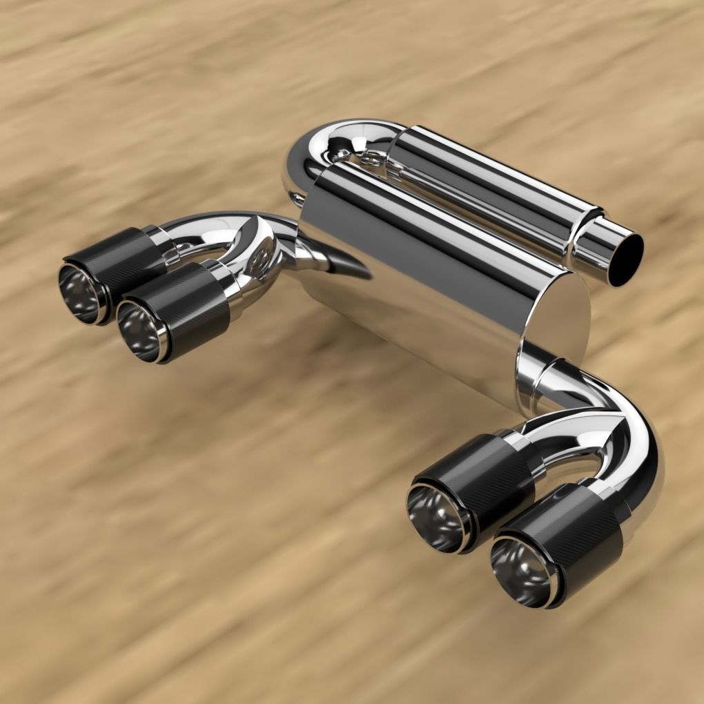 1to10 RC Exhaust Set - 3D print model with all Files 3D print model_10