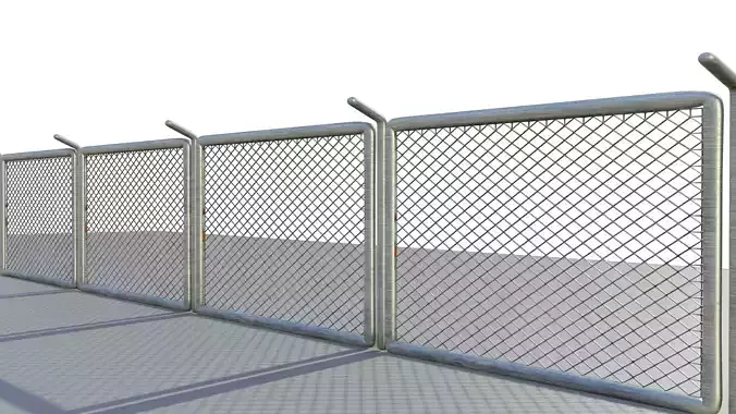 Security fence steel gauze 