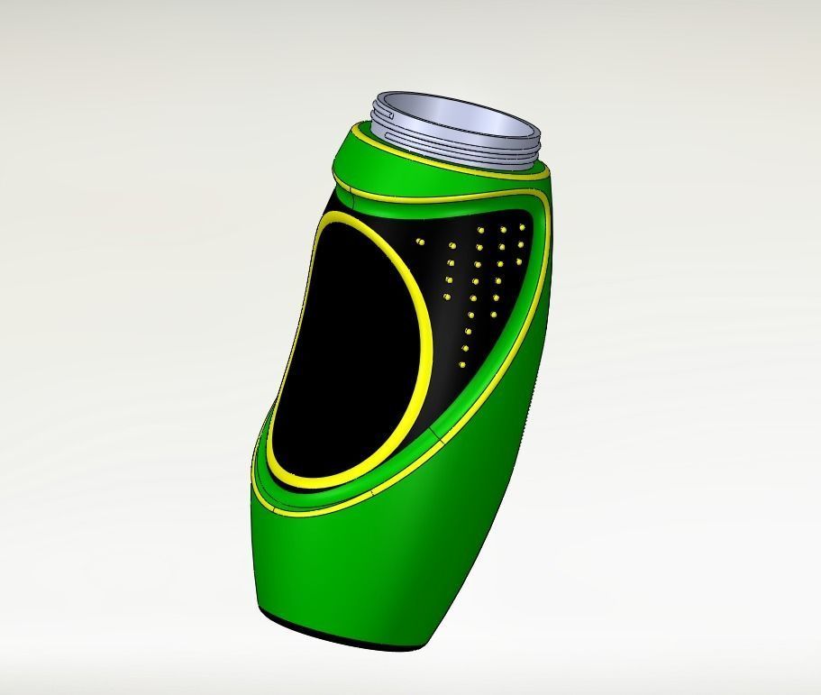 crankshaft connecting rod piston assembly 3D model_6