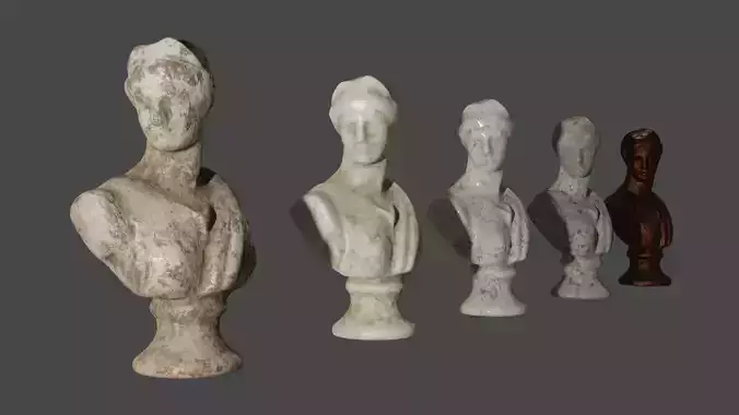 Bust Statuette 3D model