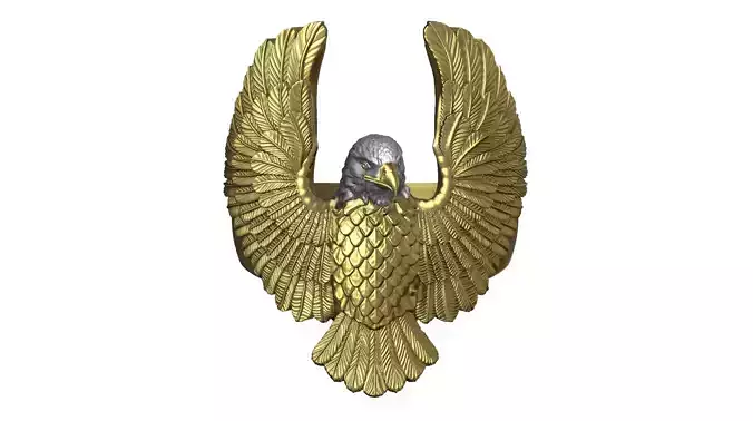 EAGLE RING 25 CLOSED BEAK