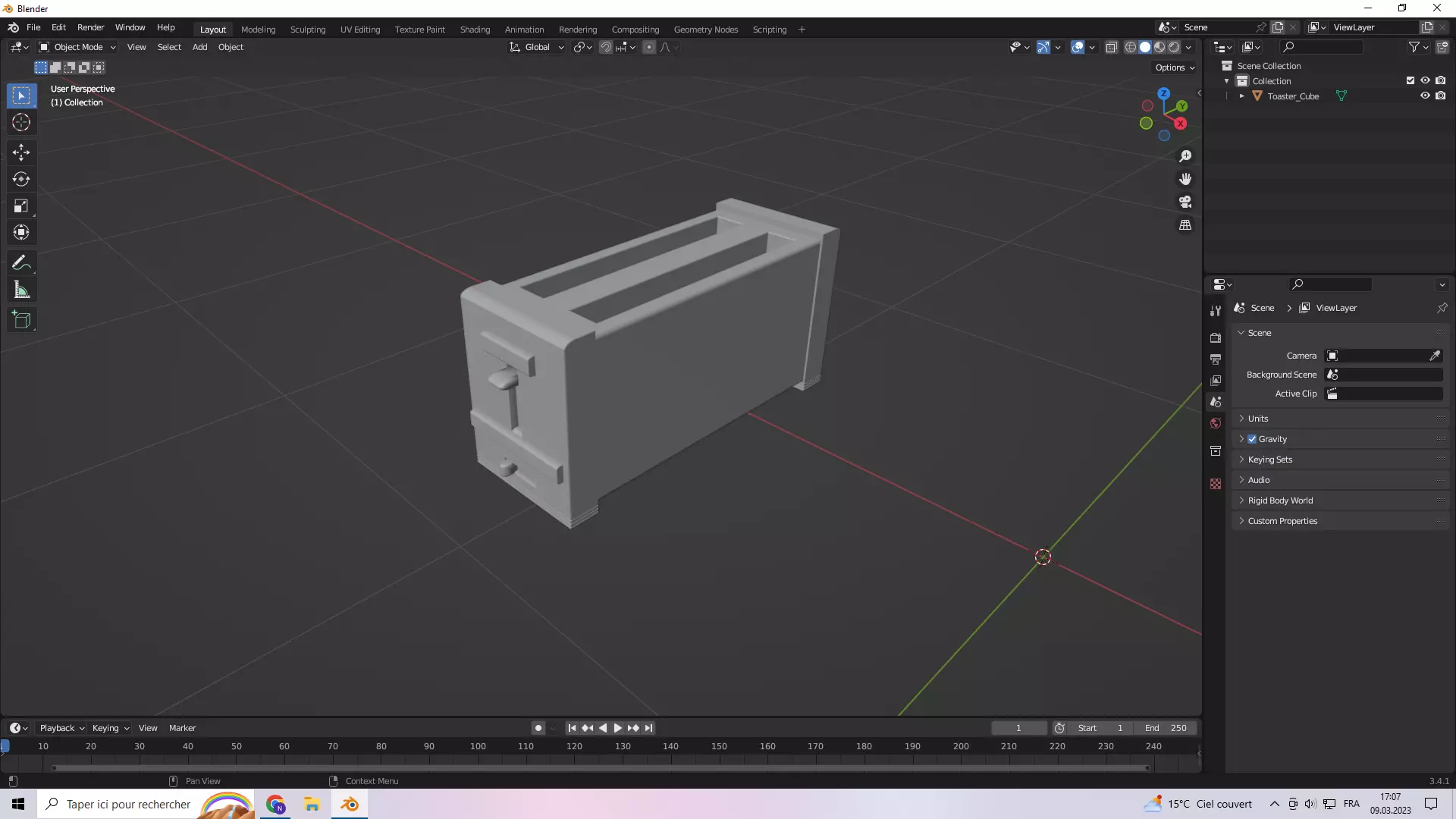toaster Free 3D model_0