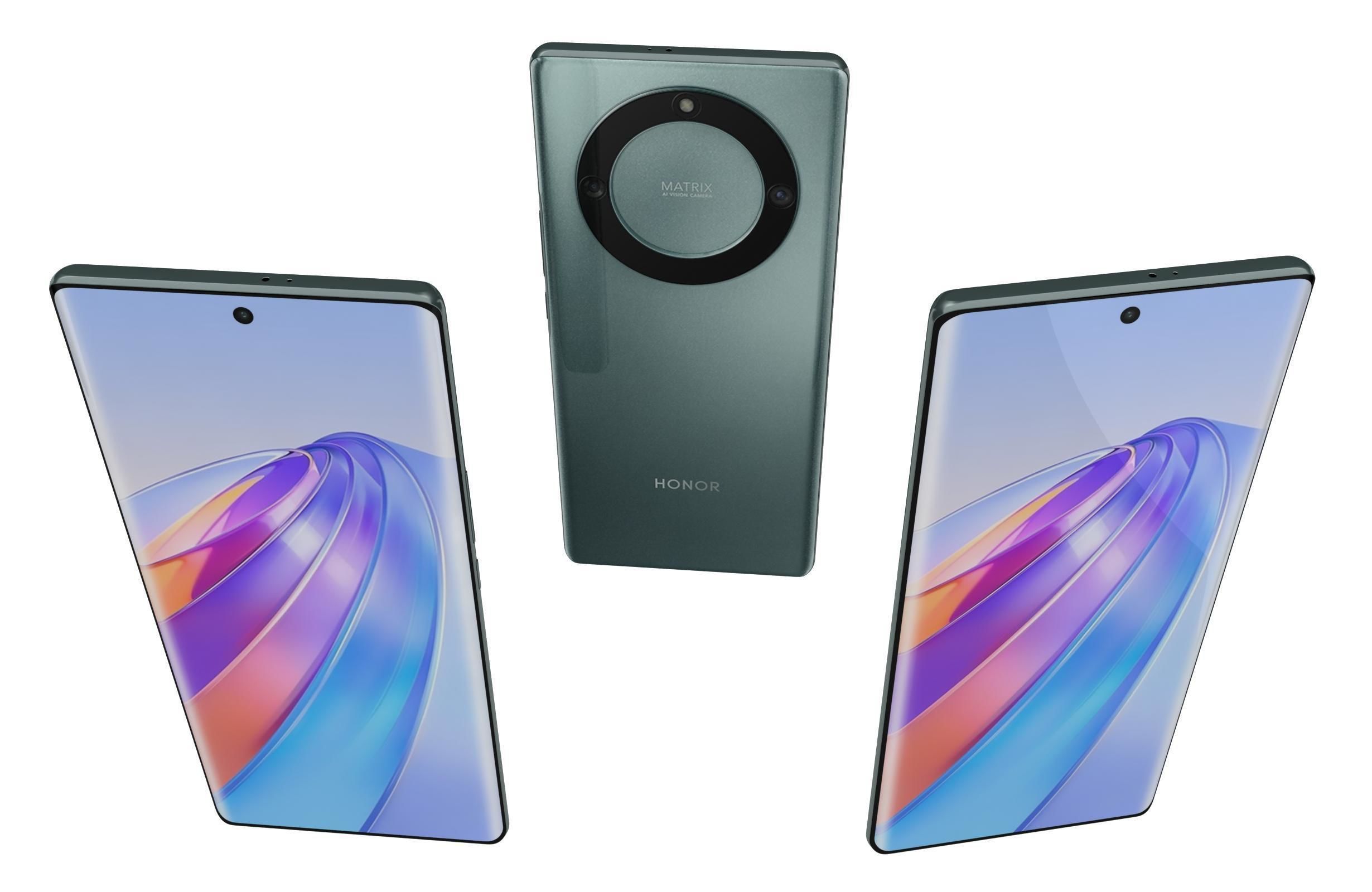 Honor X40 Green 3D model_1