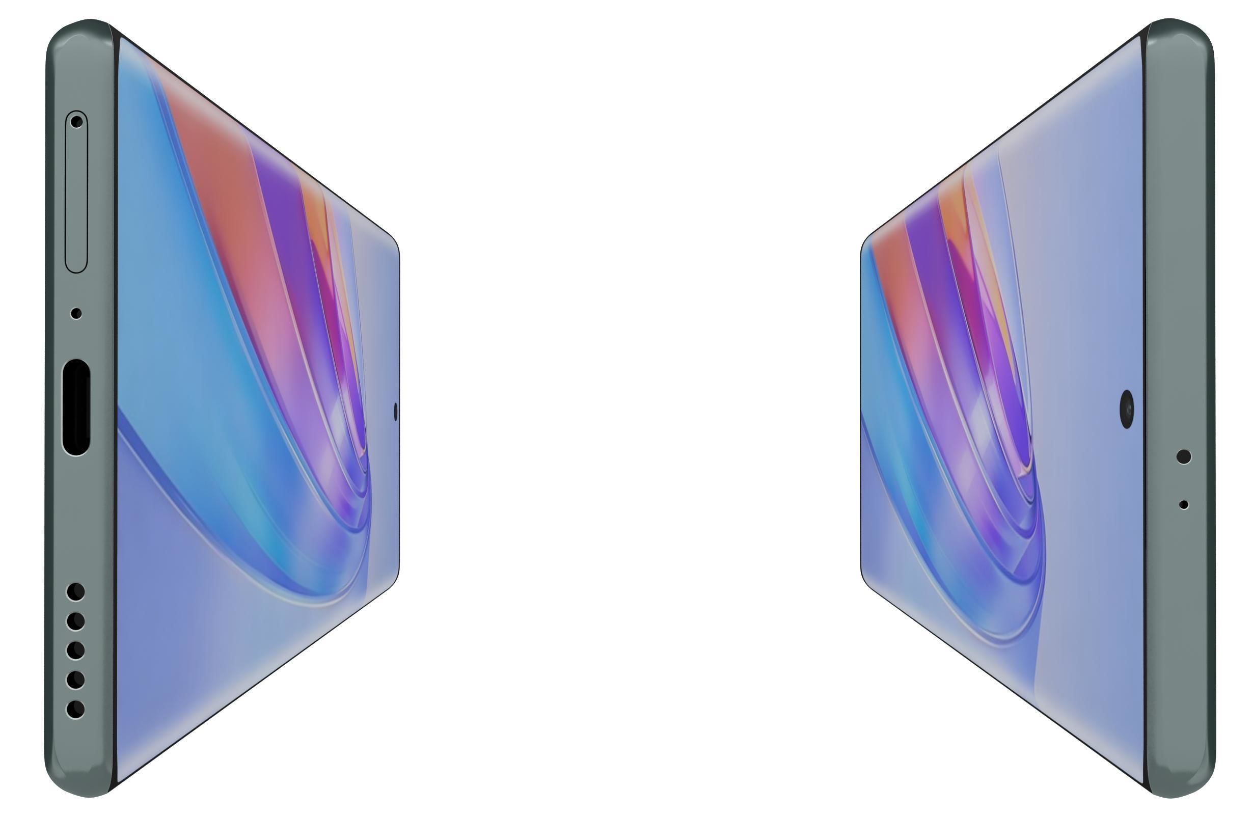 Honor X40 Green 3D model_8