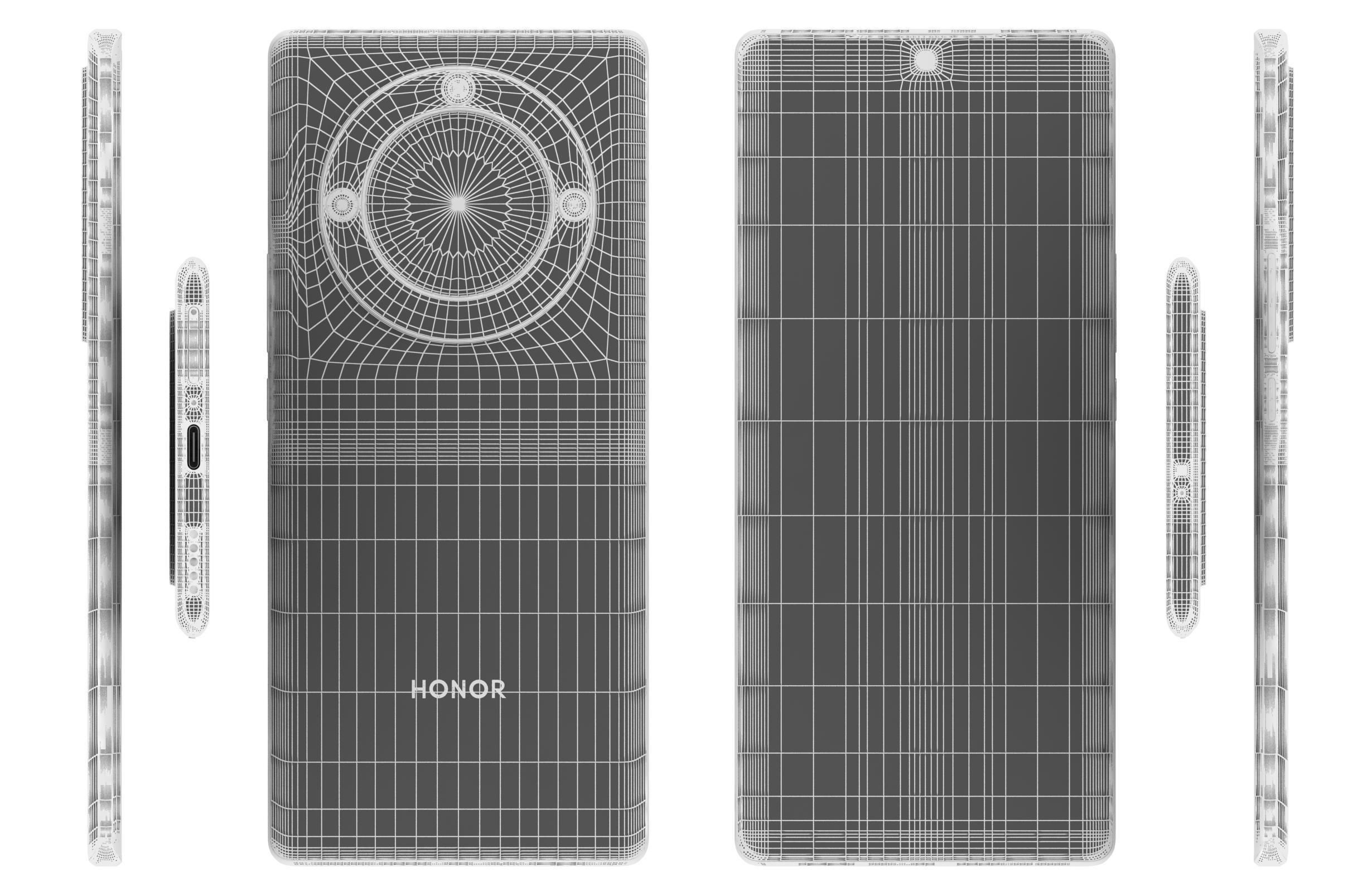 Honor X40 Green 3D model_17