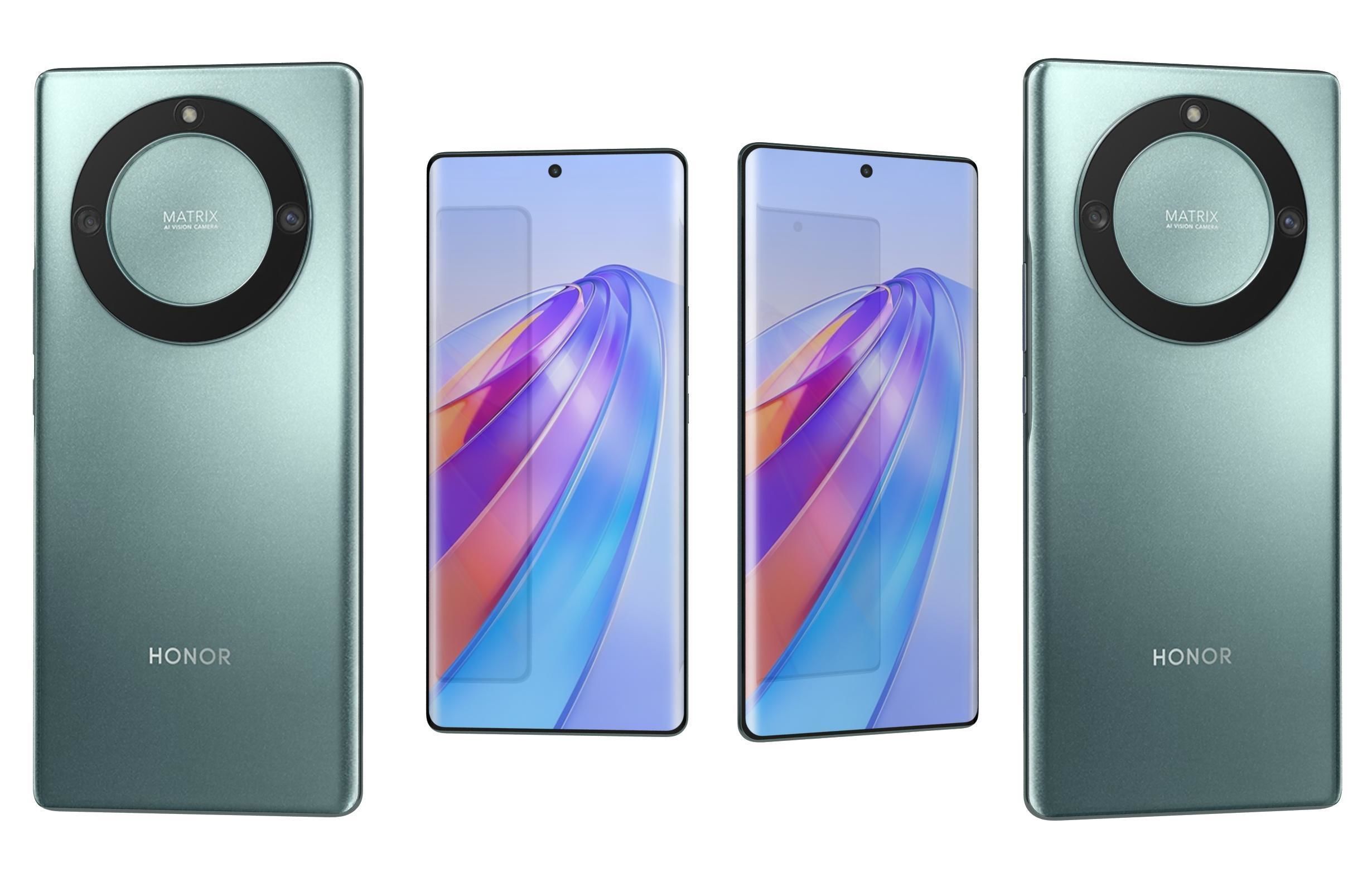 Honor X40 Green 3D model_3