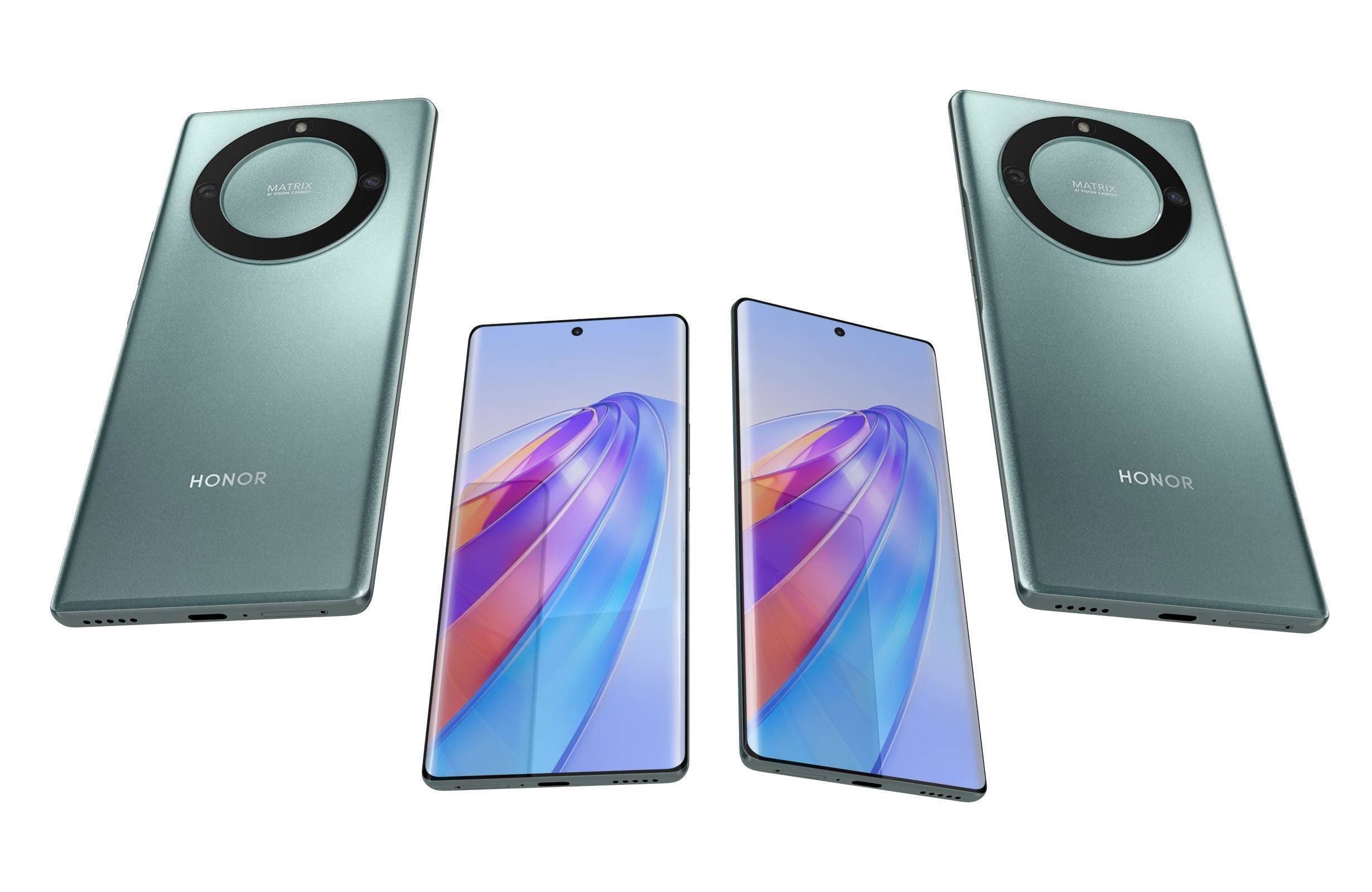 Honor X40 Green 3D model_5