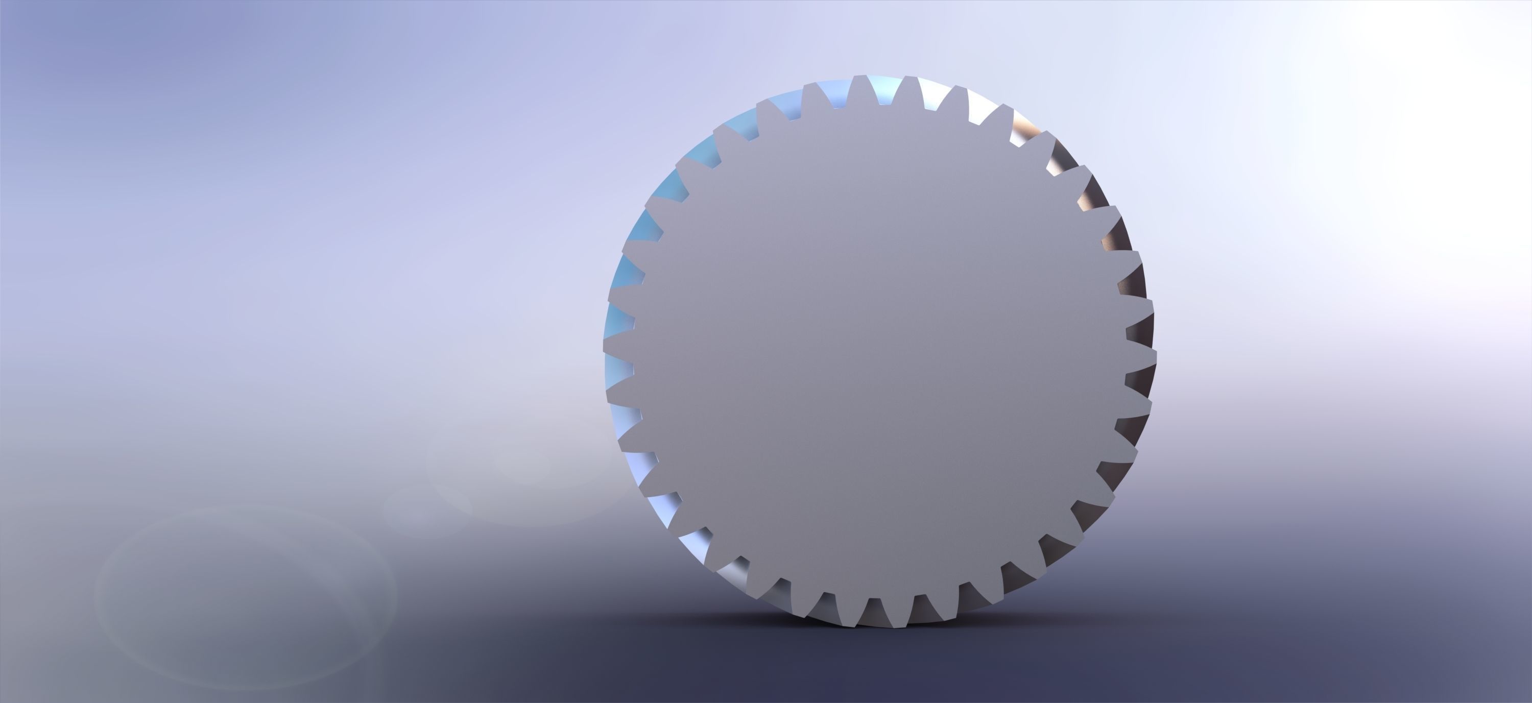 Helikal gear 3D print model_3