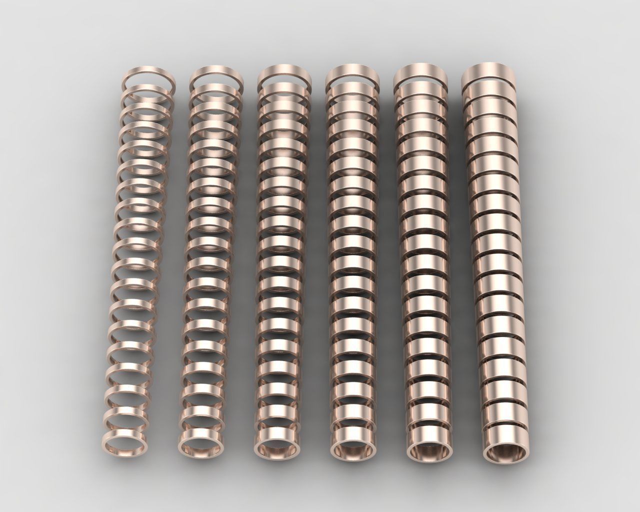 Pack of 114 rings in all sizes and widths 36-MWC 3D print model_11