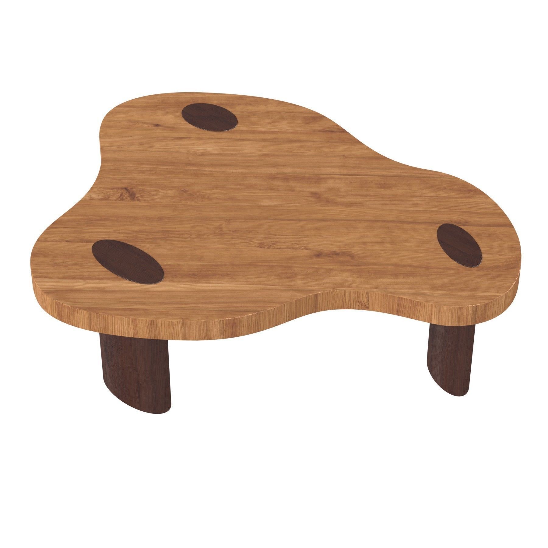 the invisible collection louise mini cloud table 3D model_2