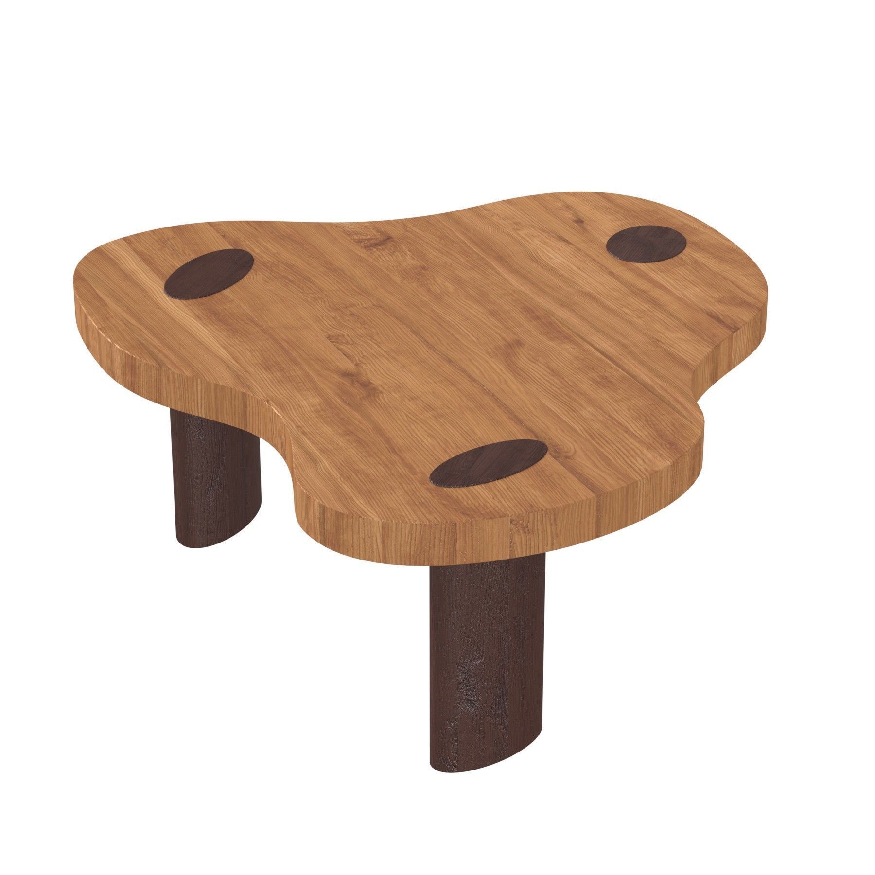 the invisible collection louise mini cloud table 3D model_1