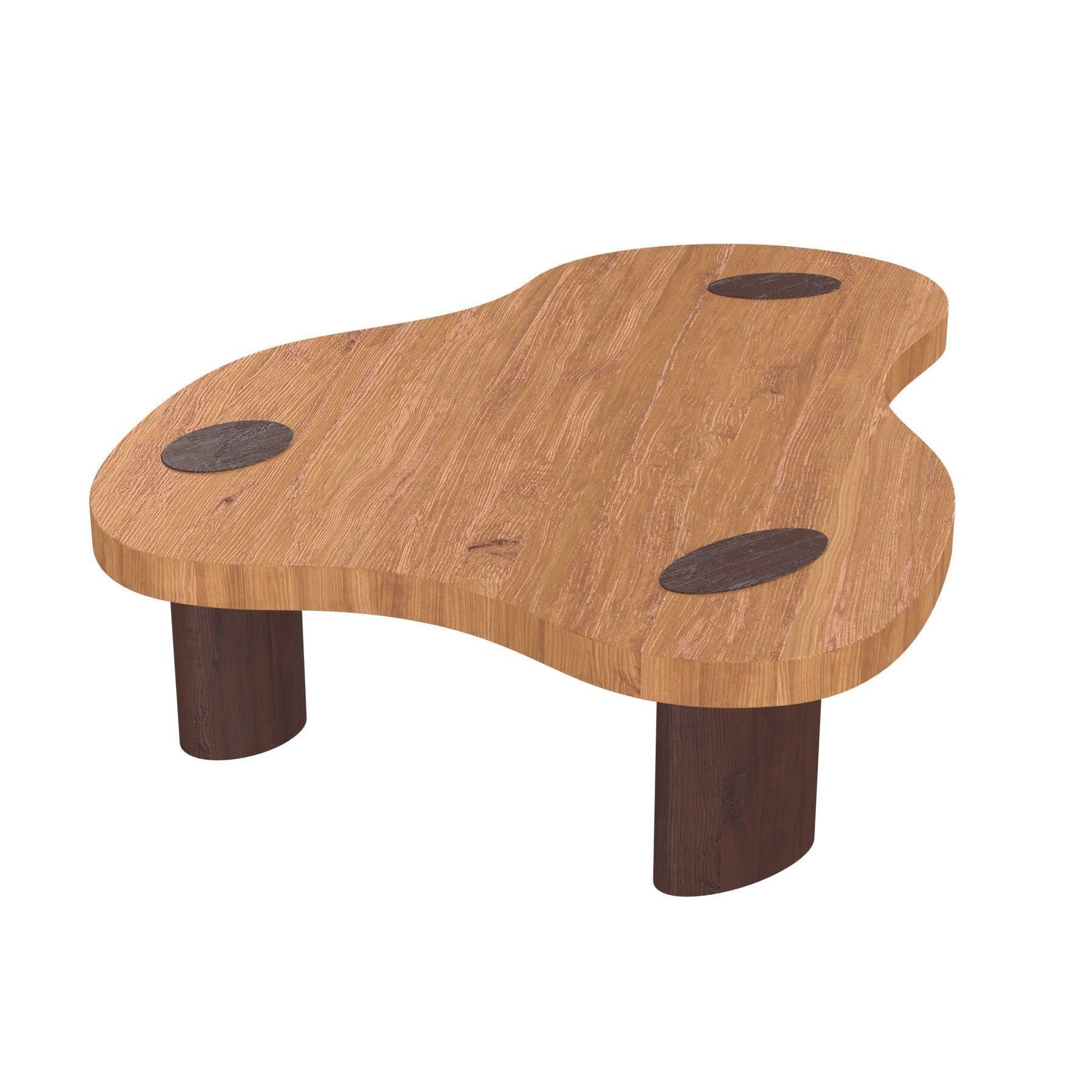 the invisible collection louise mini cloud table 3D model_3