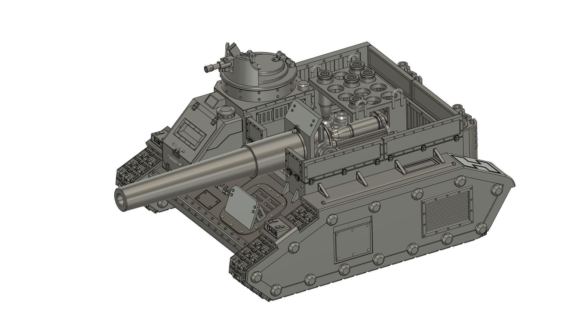 M470 Priest 3D print model_2