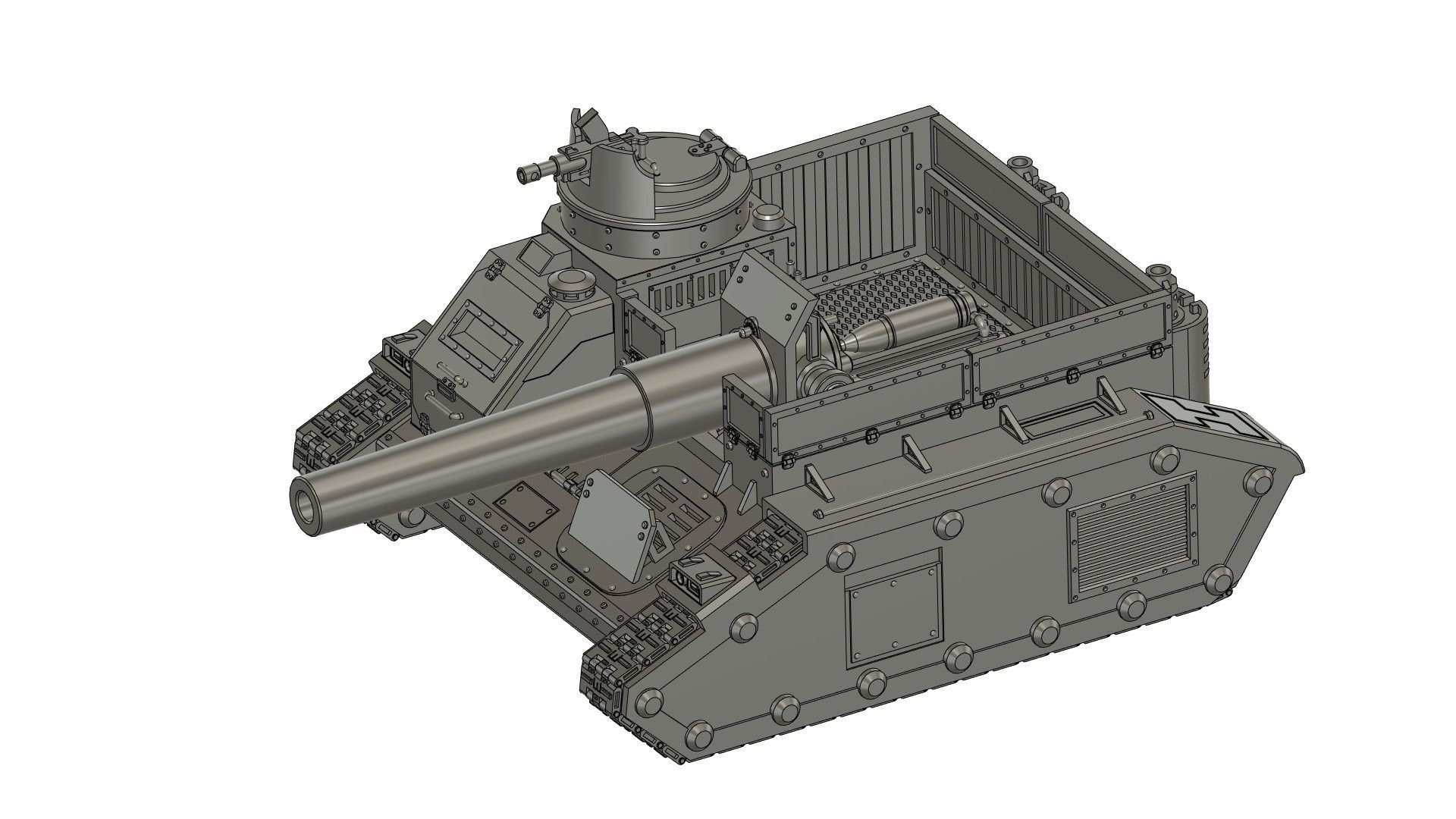 M470 Priest 3D print model_3