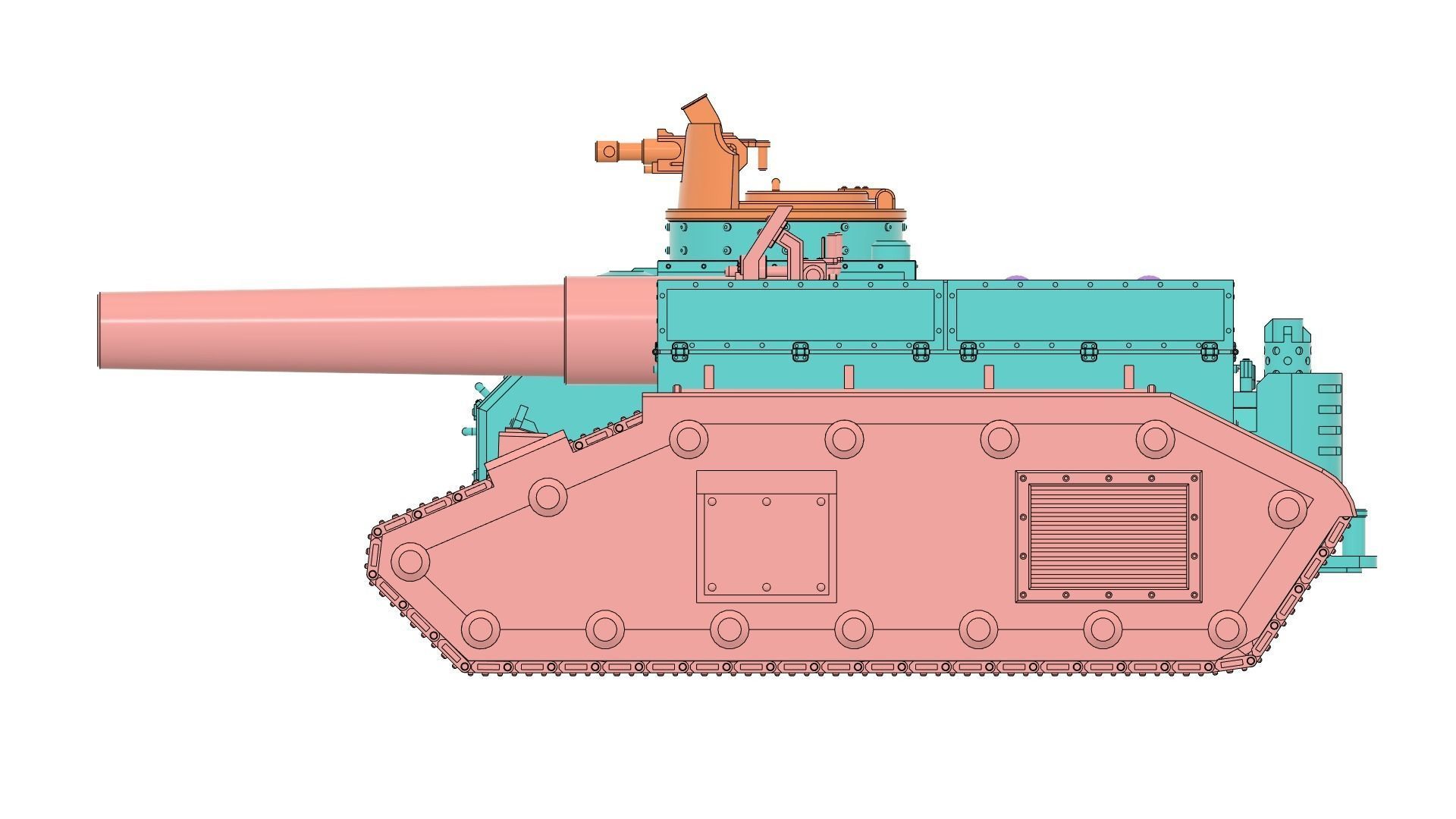 M470 Priest 3D print model_6