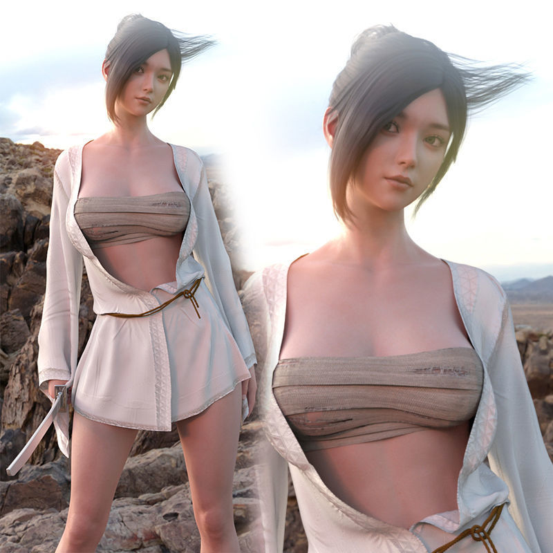 Ayumi Daria For Genesis 8 Female - Beautiful Like A Flower DAZ3D 3D model_7