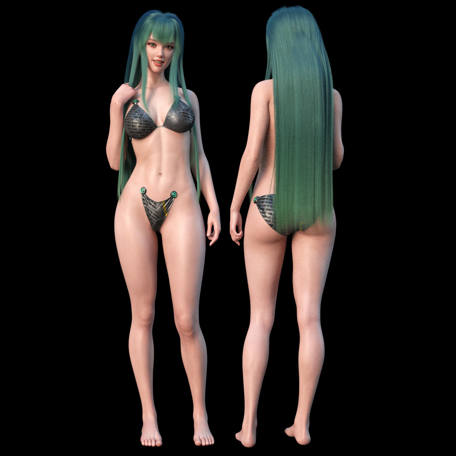 Ayumi Daria For Genesis 8 Female - Beautiful Like A Flower DAZ3D 3D model_5