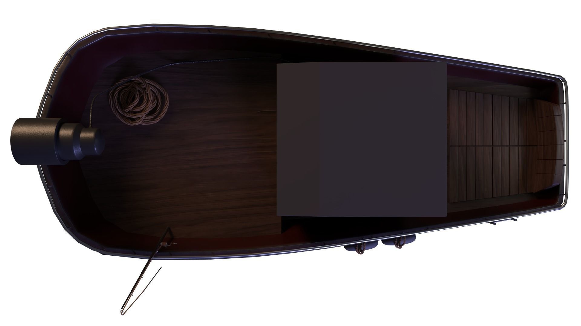 Watercraft Boat Cartoon Ship Free 3D model_4