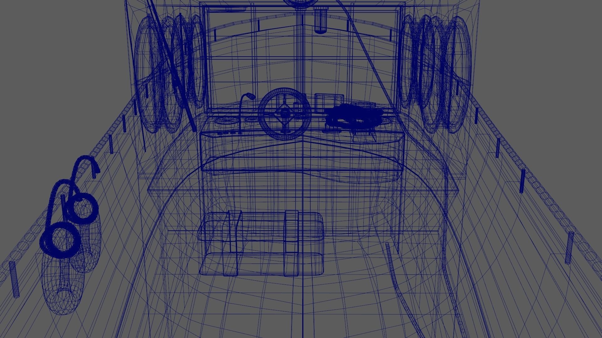 Watercraft Boat Cartoon Ship Free 3D model_21