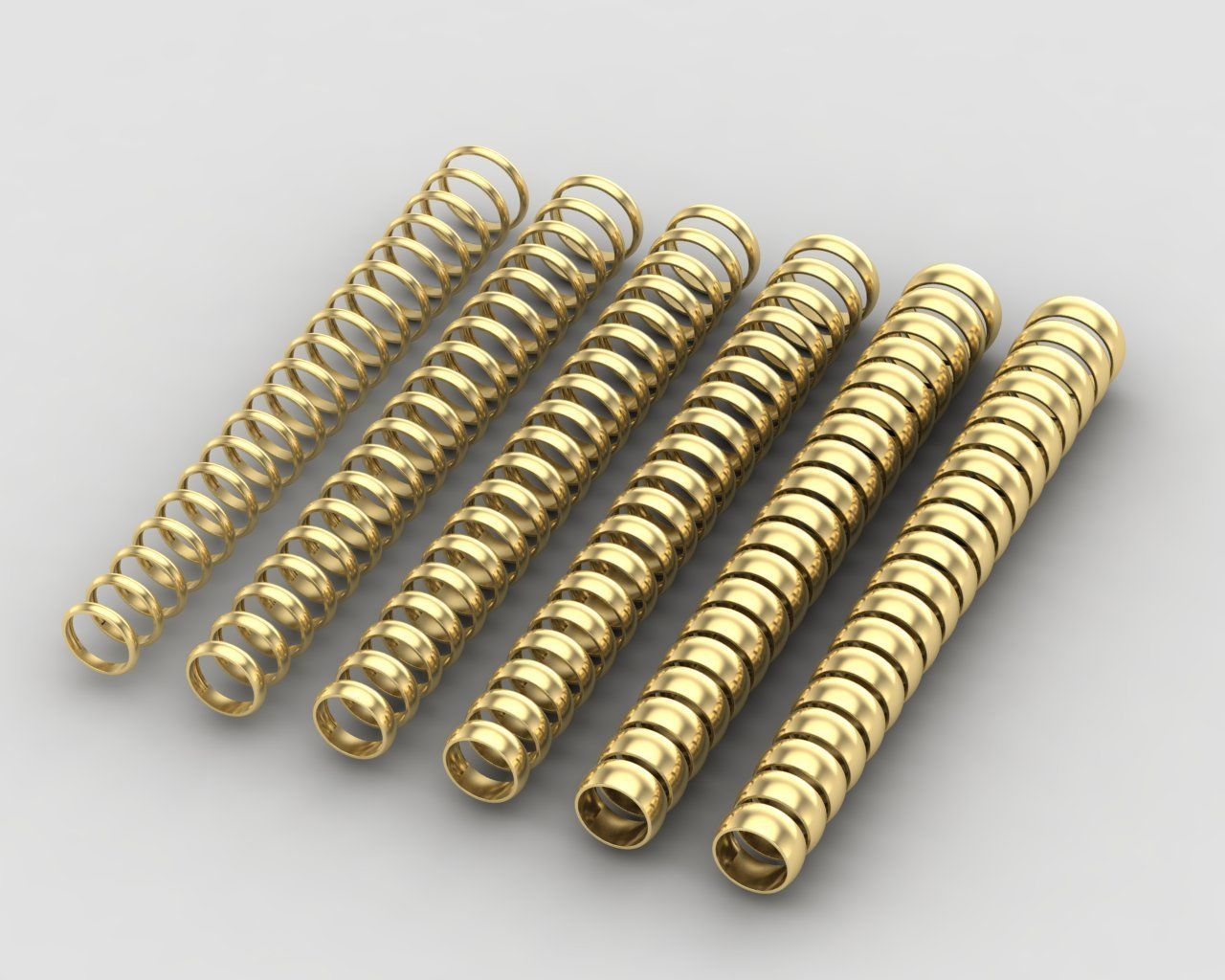 Pack of 114 rings in all sizes and widths 37-MWC 3D print model_6