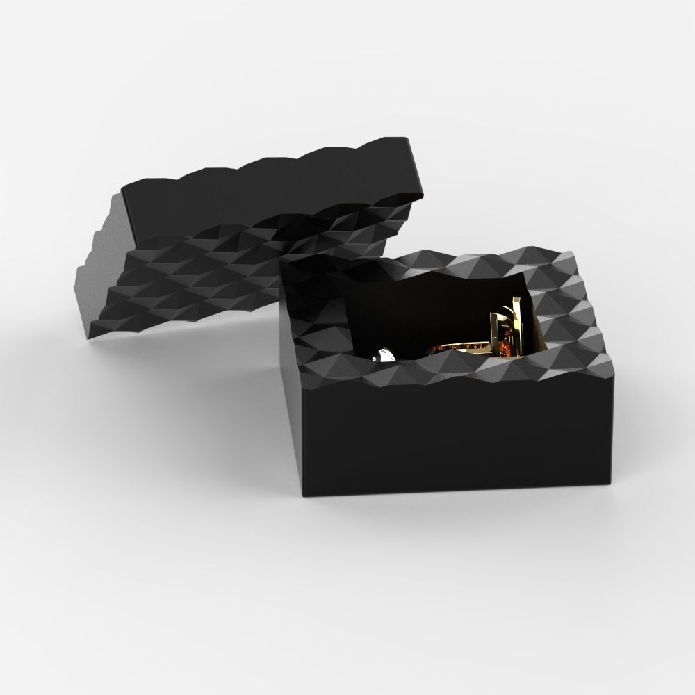 A box for jewelry 3D print model_1