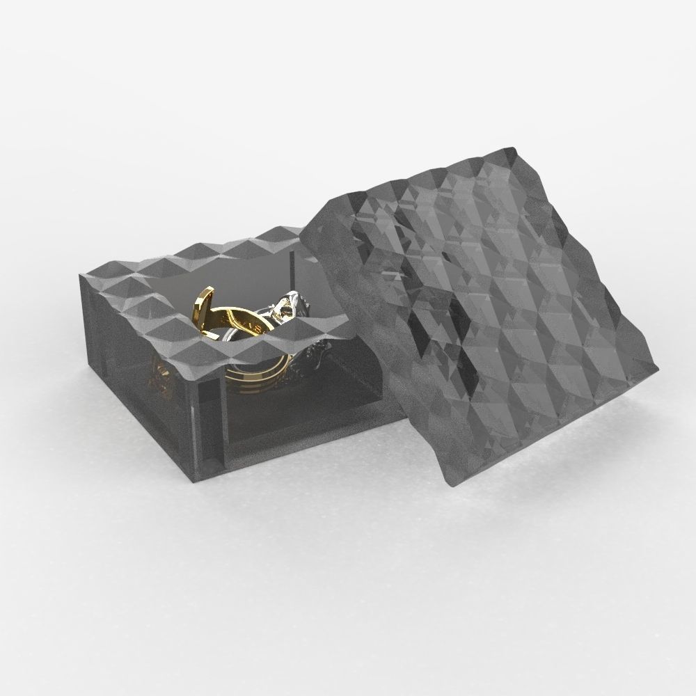 A box for jewelry 3D print model_8