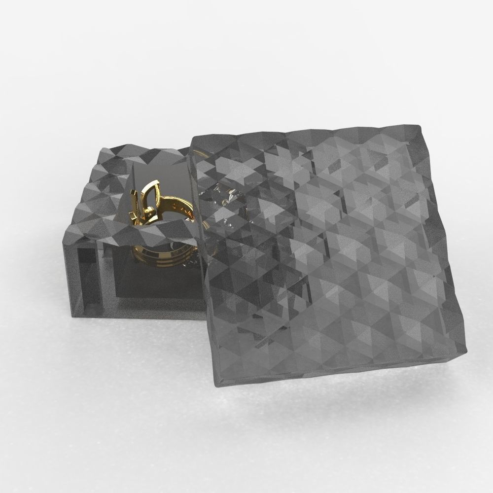 A box for jewelry 3D print model_7