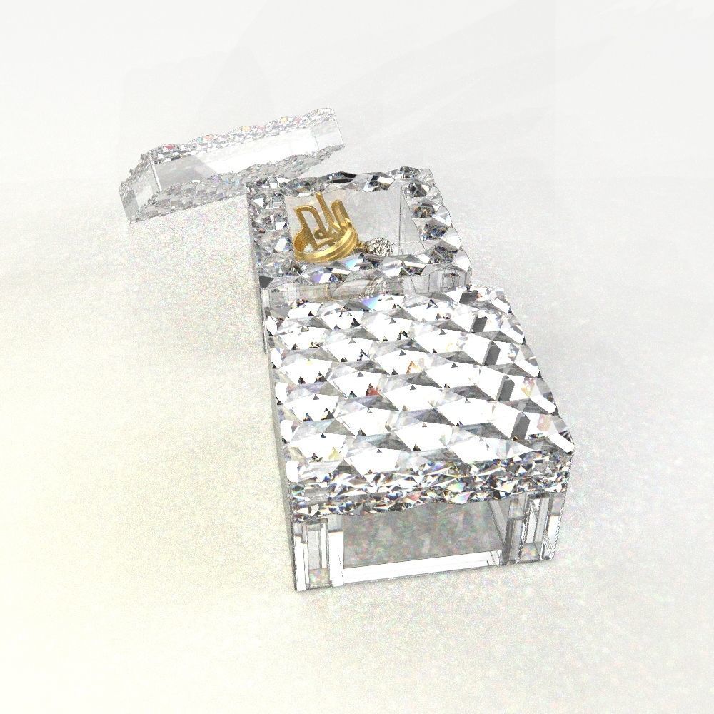 A box for jewelry 3D print model_14