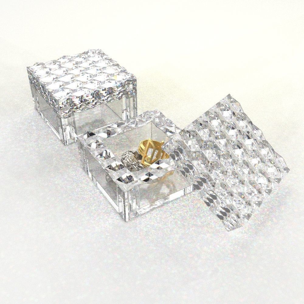 A box for jewelry 3D print model_11