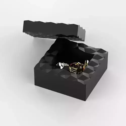 A box for jewelry 3D print model