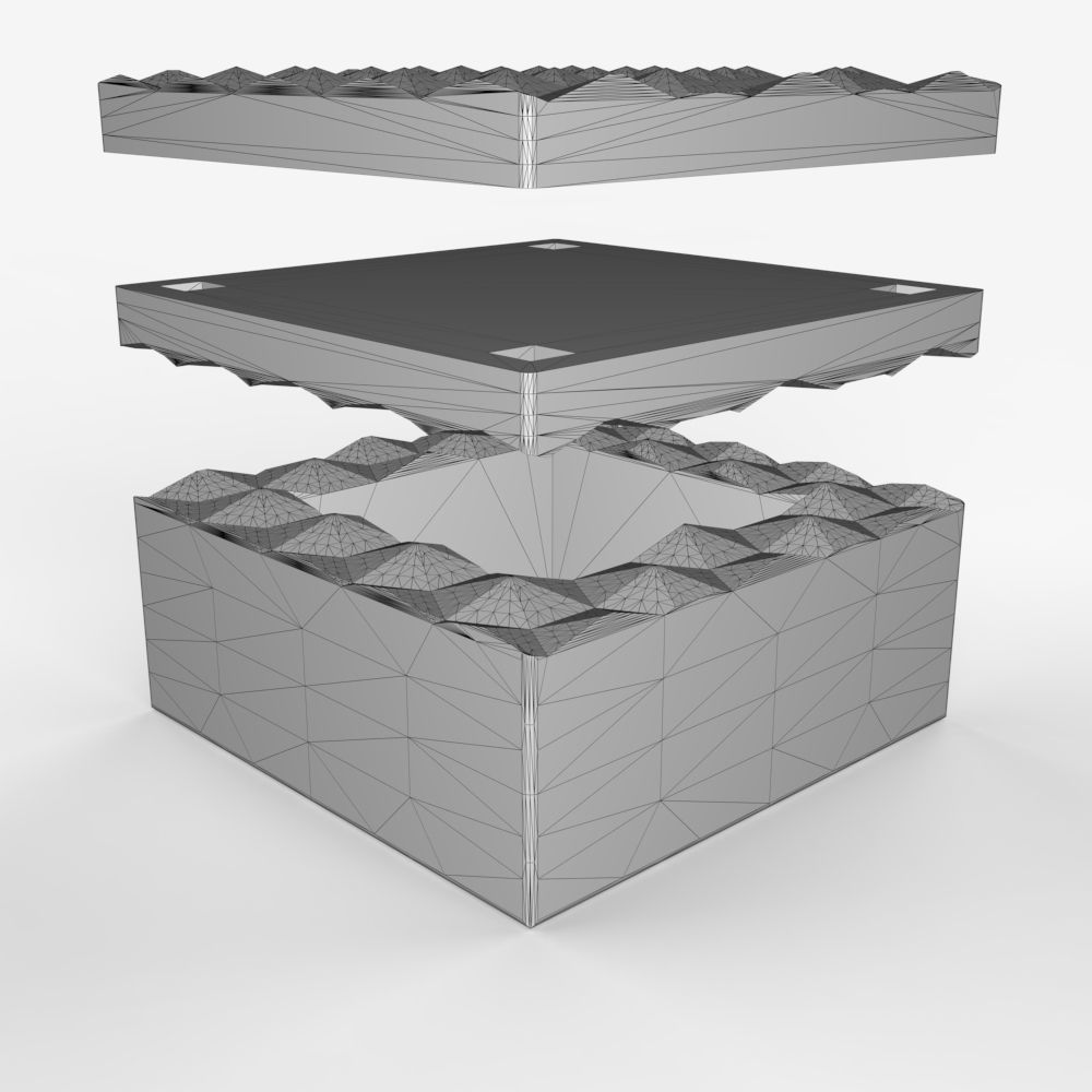 A box for jewelry 3D print model_32