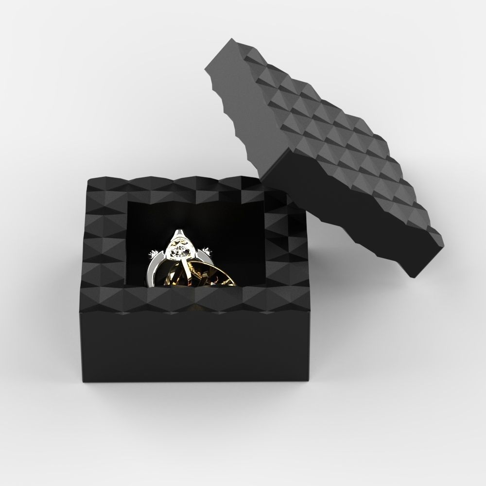 A box for jewelry 3D print model_2