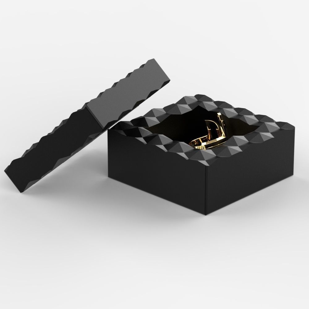 A box for jewelry 3D print model_4
