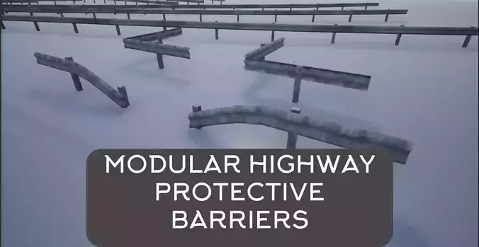 Modular Highway Protective Barriers