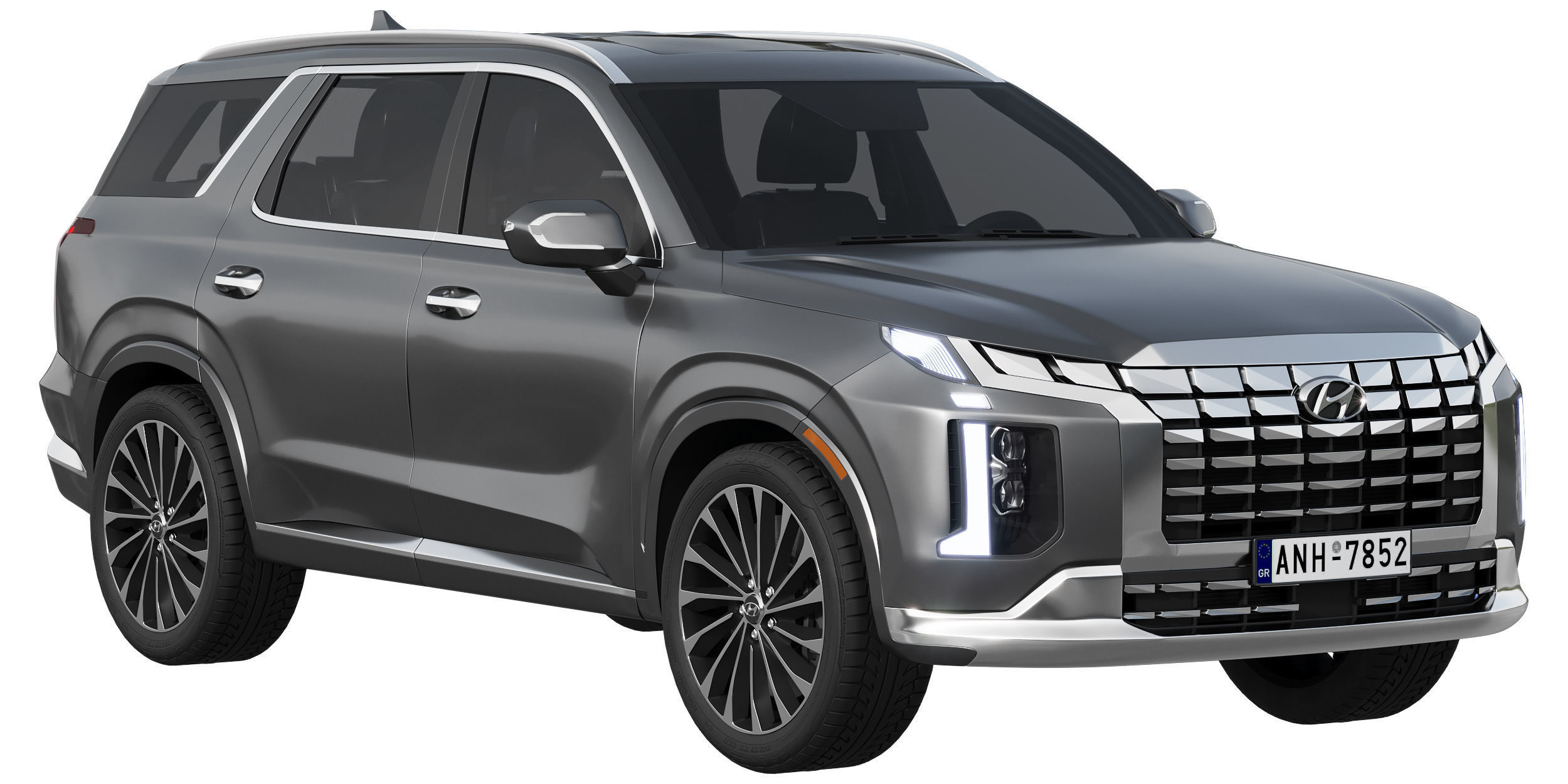 Hyundai Palisade 2023 3D model_1