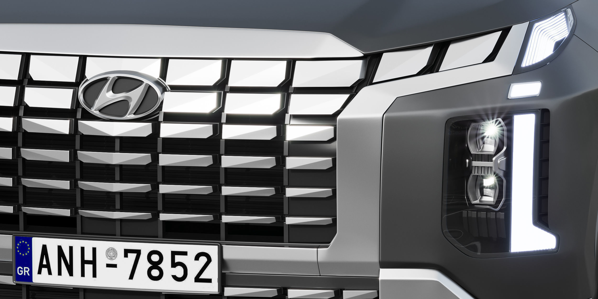 Hyundai Palisade 2023 3D model_12