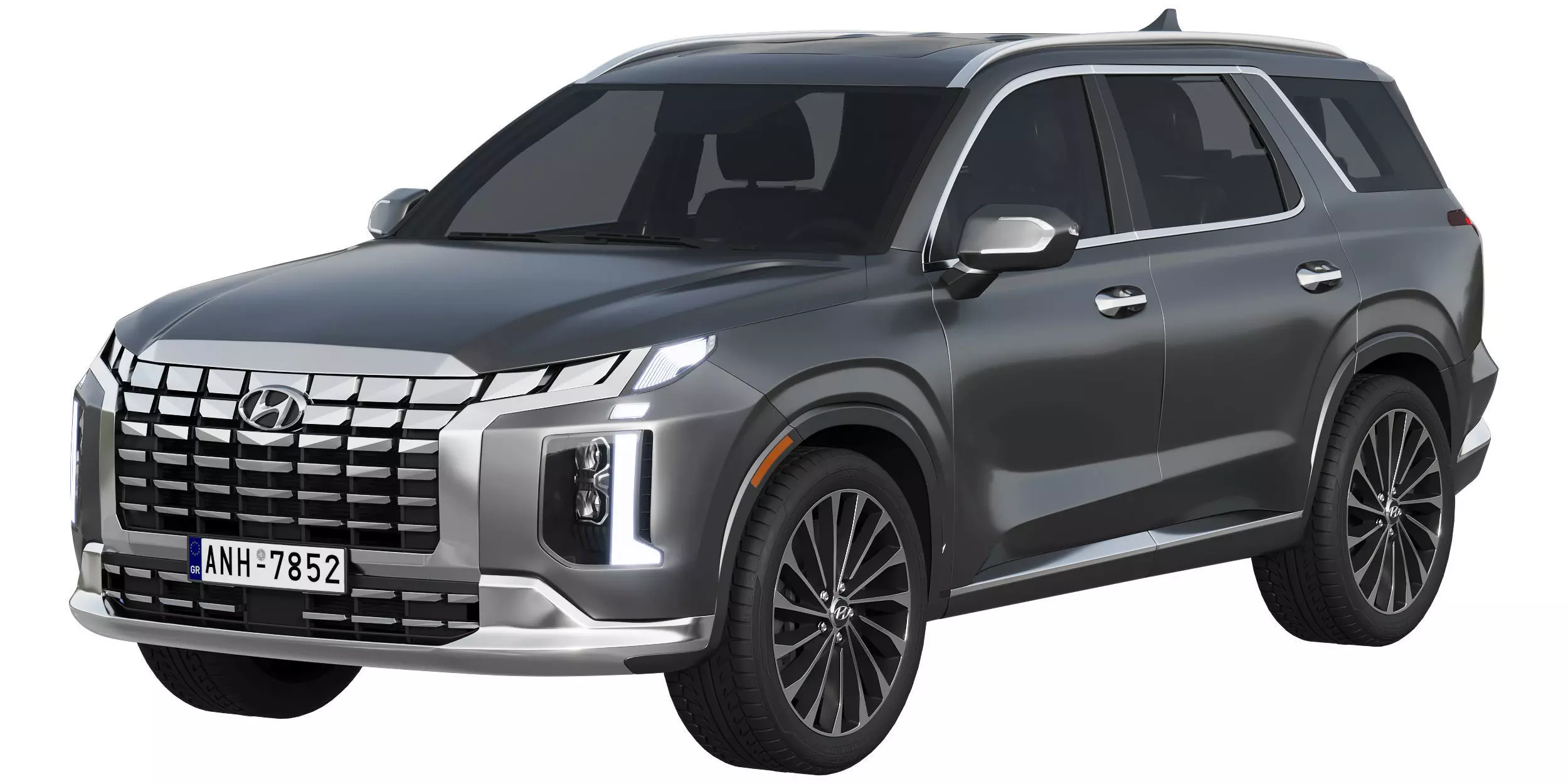 Hyundai Palisade 2023 3D model_0