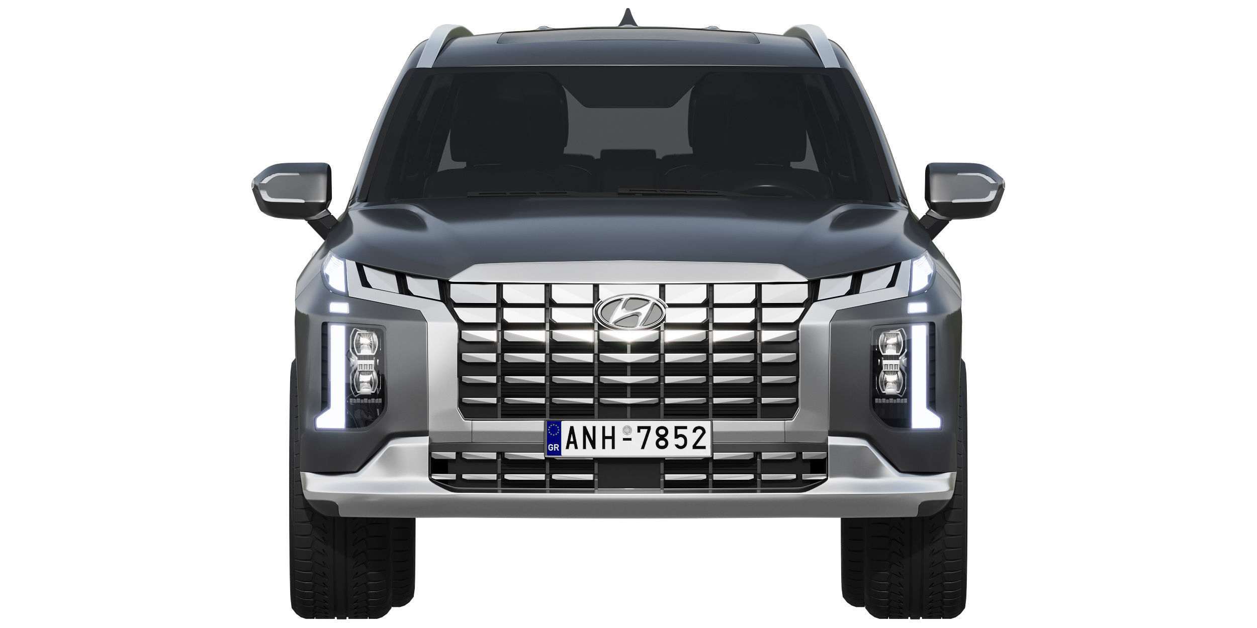 Hyundai Palisade 2023 3D model_6