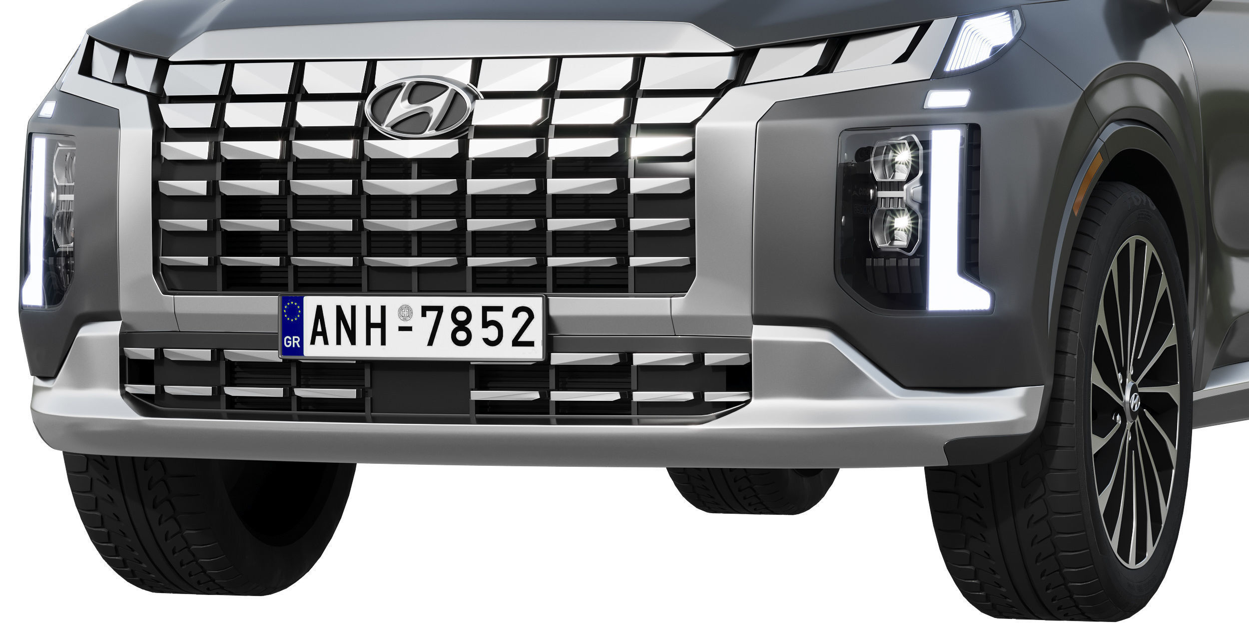 Hyundai Palisade 2023 3D model_10