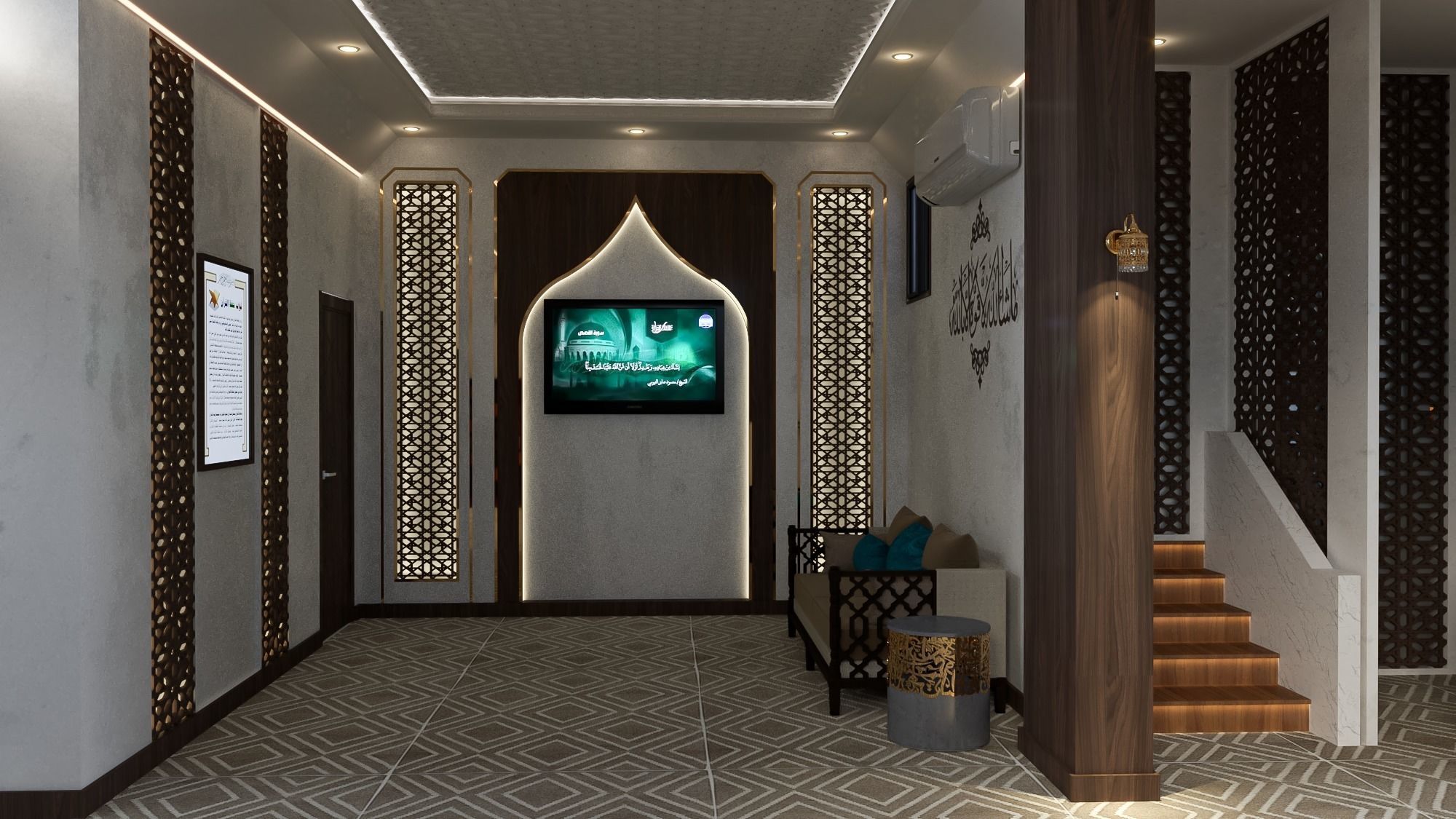 islamic design 3D model | CGTrader