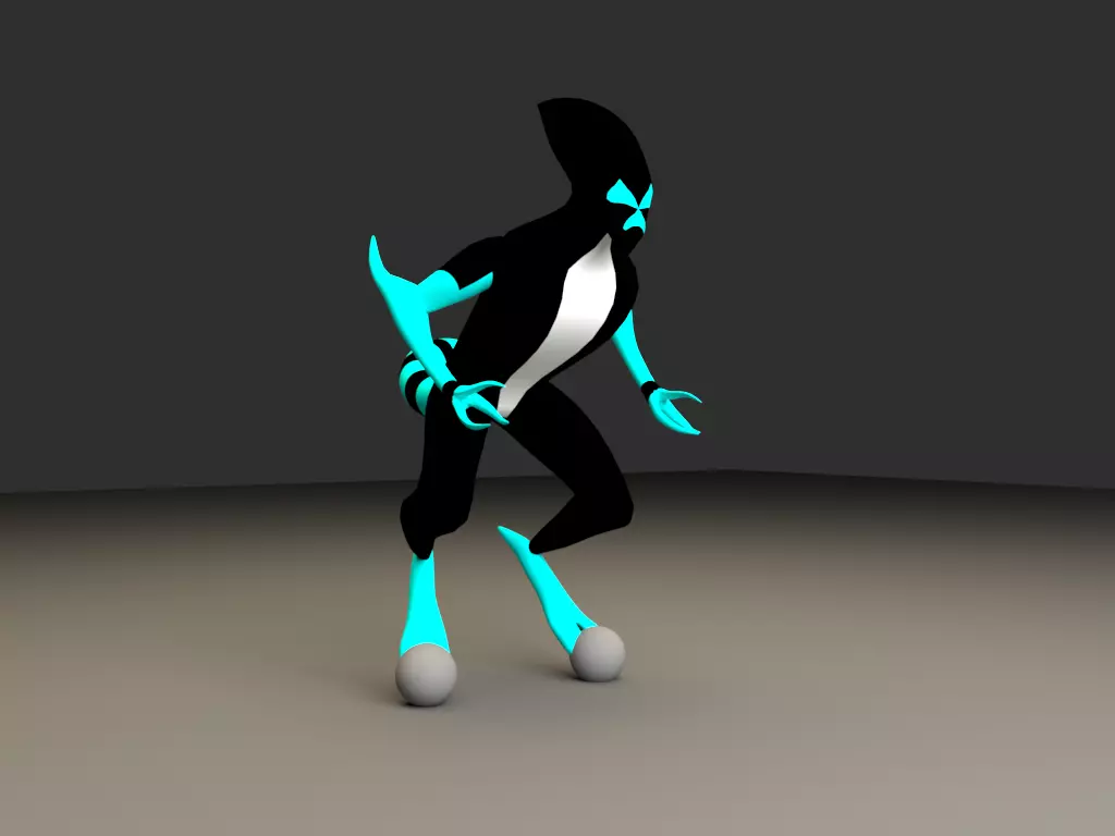 ben ten Low-poly 3D model_0