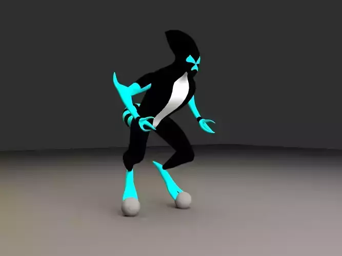 ben ten Low-poly 3D model