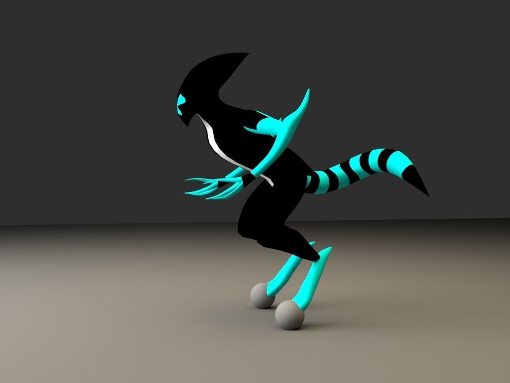 ben ten Low-poly 3D model_4