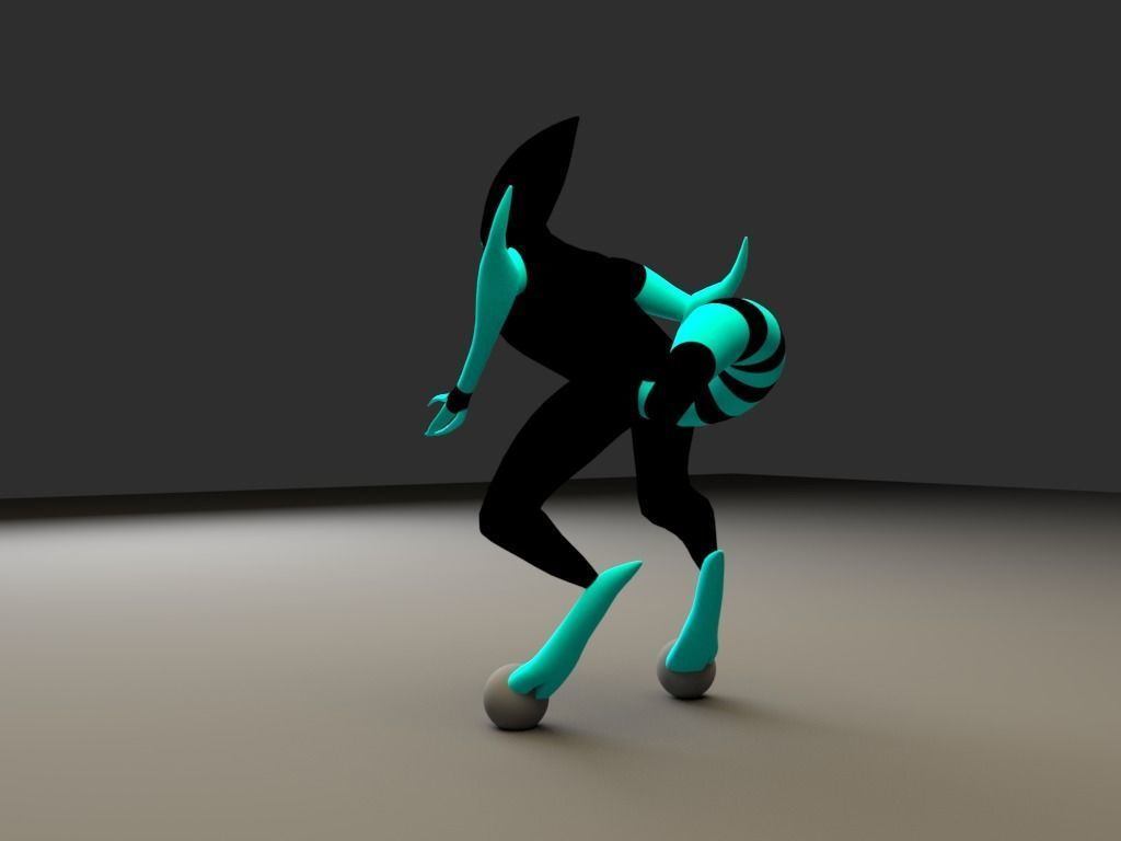 ben ten Low-poly 3D model_5