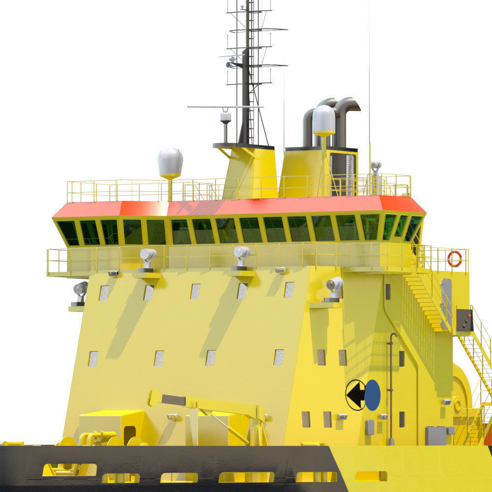Icebreaker Tor Viking 3D model_7