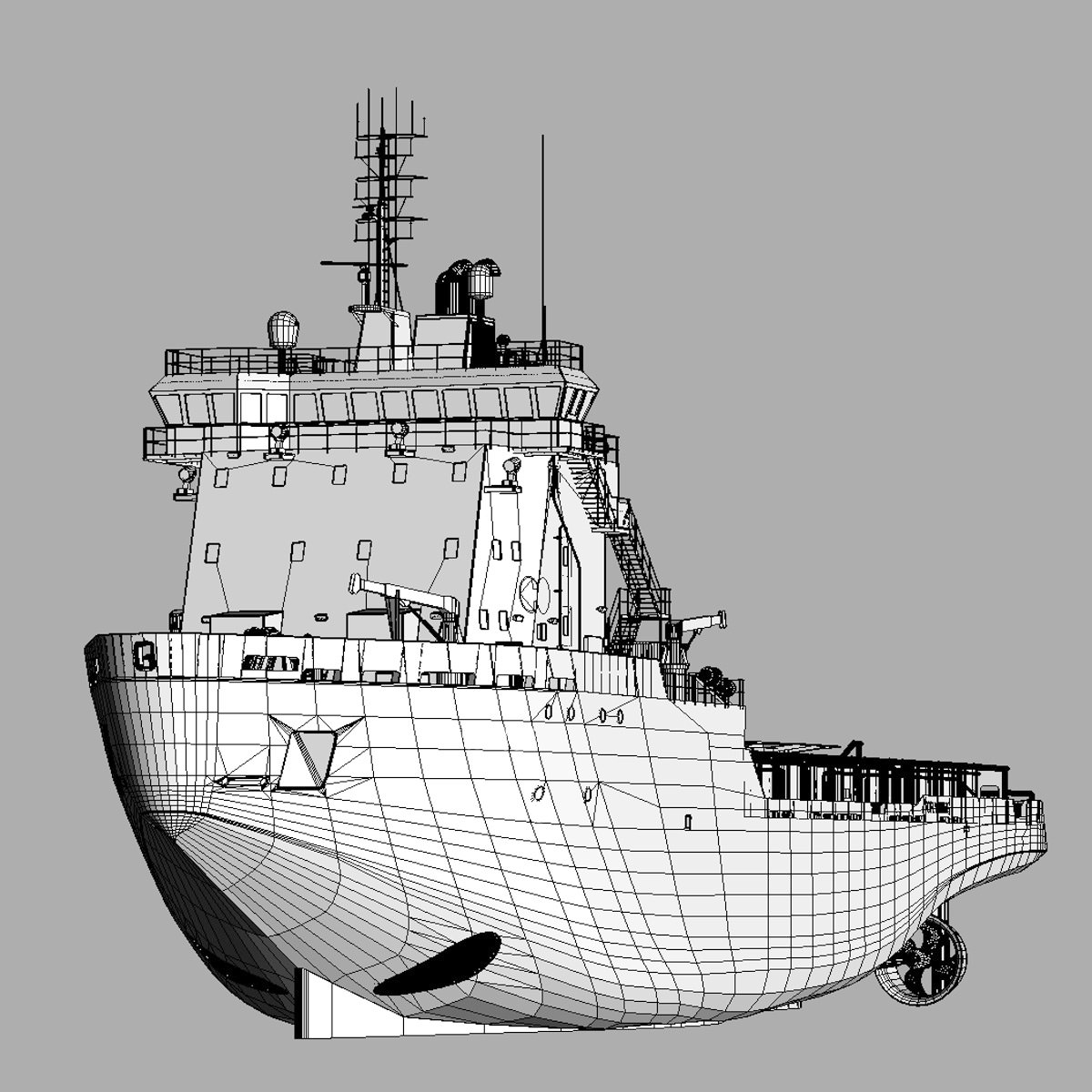 Icebreaker Tor Viking 3D model_5