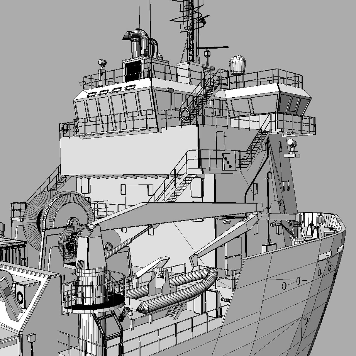 Icebreaker Tor Viking 3D model_6