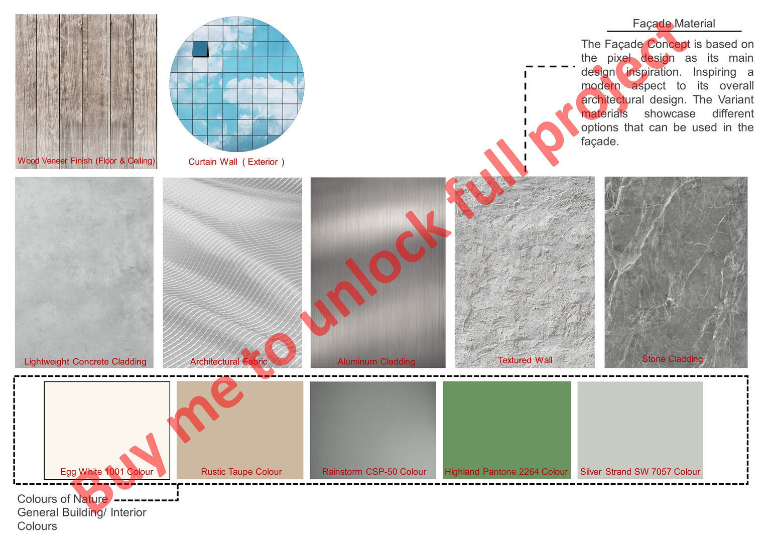 Tower in a city FULL Residential building Revit Lumion 3D model_7