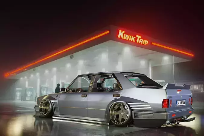 Tofas Dogan custom yelkencidesign 3D model Tofas Dogan custom yelkencidesign 3D model