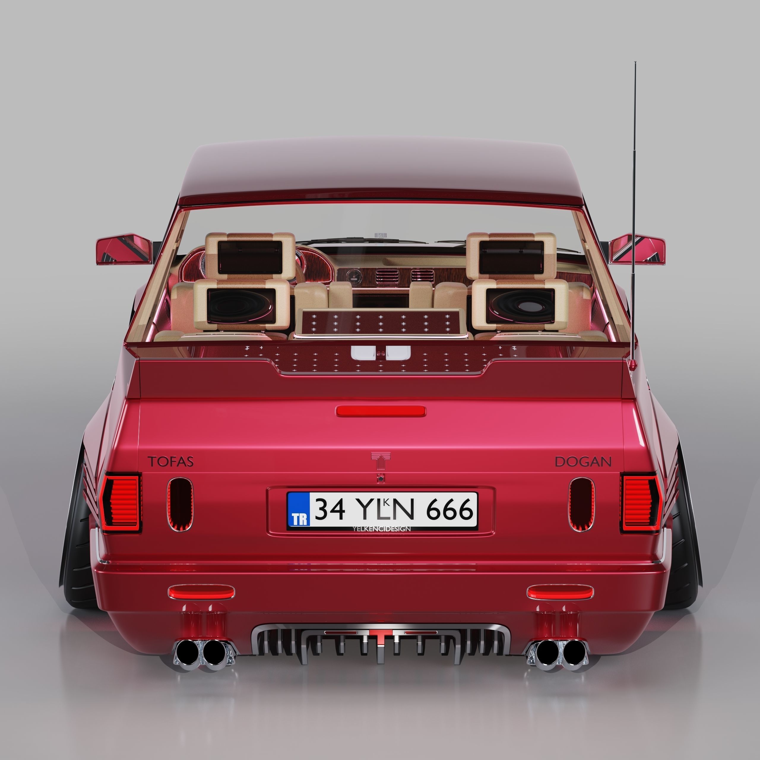 Tofas Dogan custom yelkencidesign 3D model_4